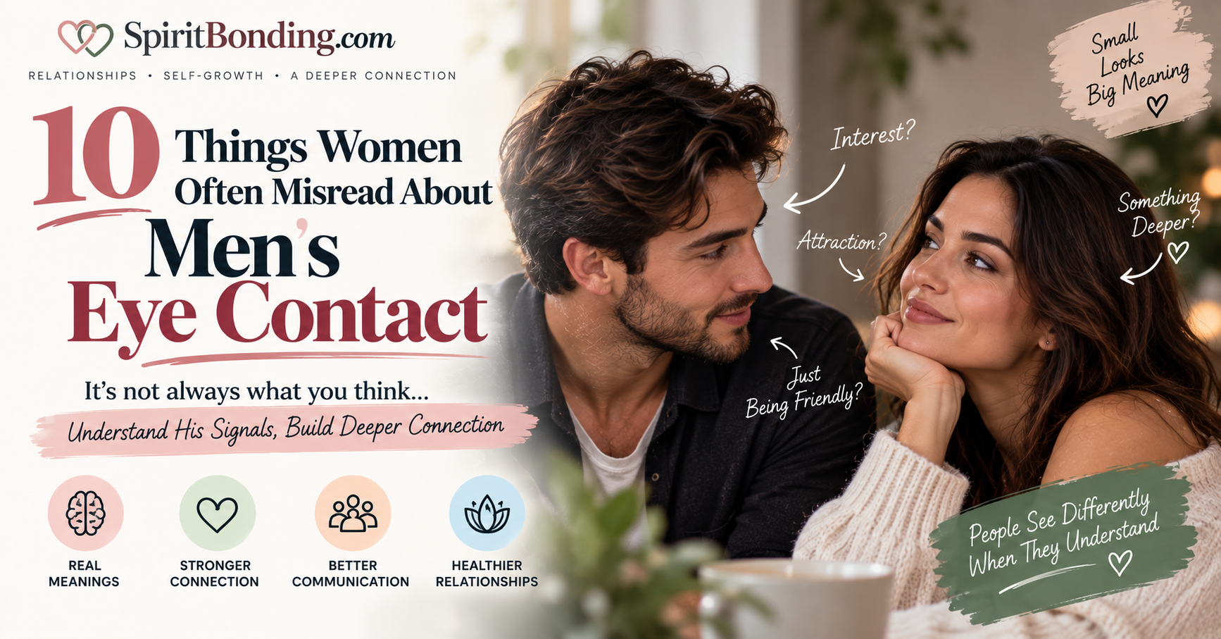 men's eye contact signals